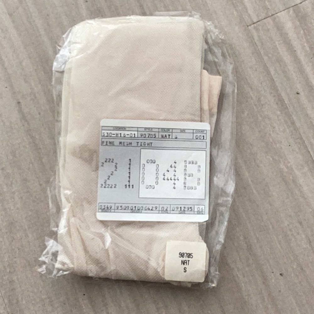 Natural Cream Fine Mesh Tight